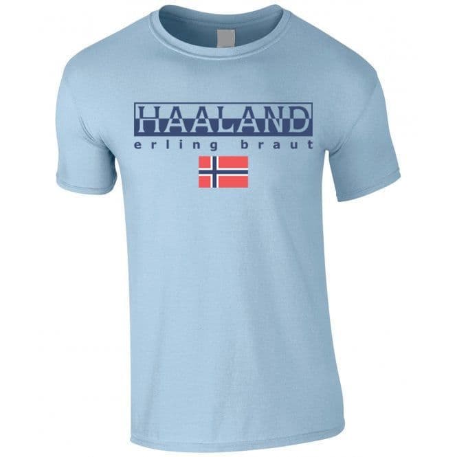 Haaland Sky Blue T-shirt