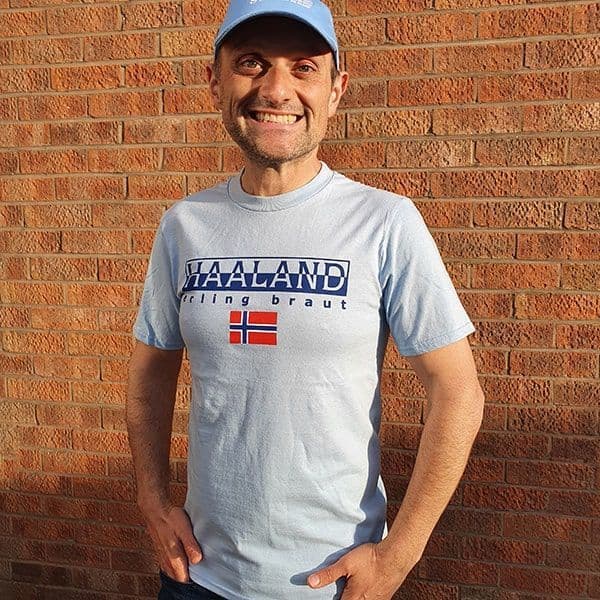 Haaland Sky Blue T-shirt