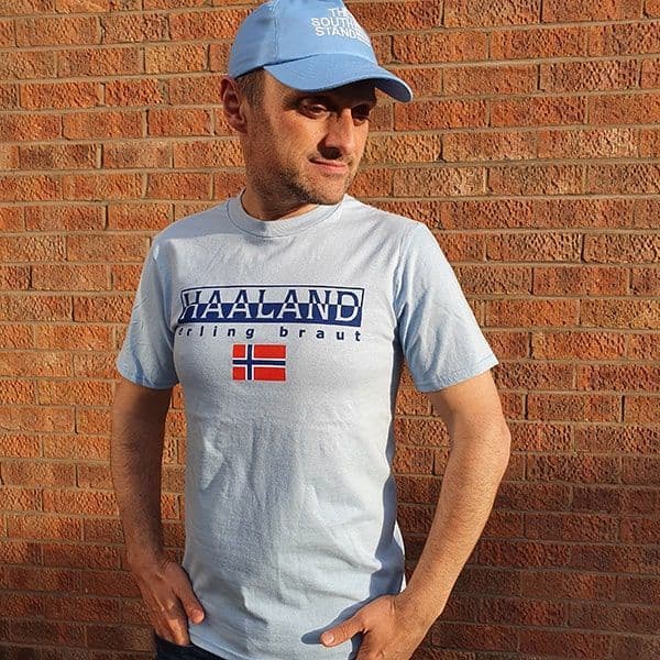 Haaland Sky Blue T-shirt