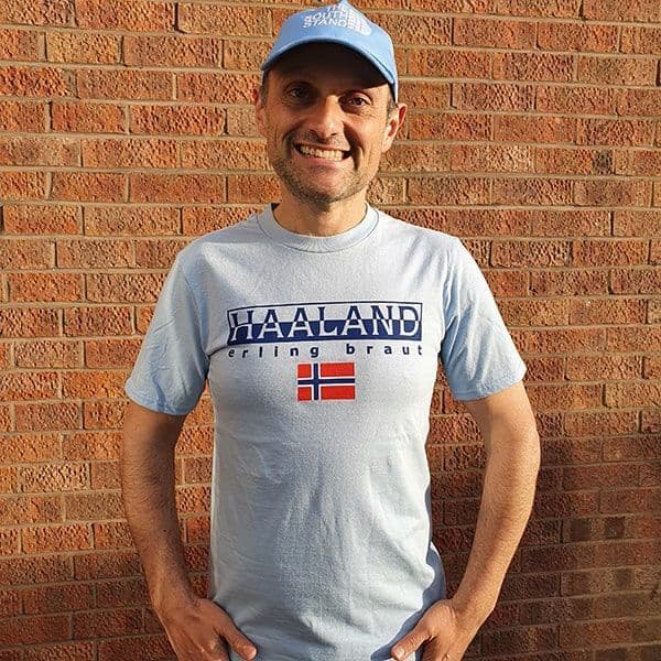 Haaland Sky Blue T-shirt