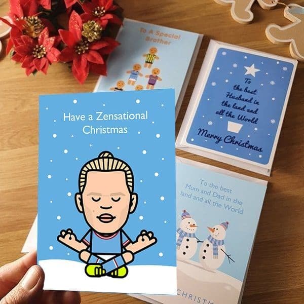 Haaland Yoga Christmas Card