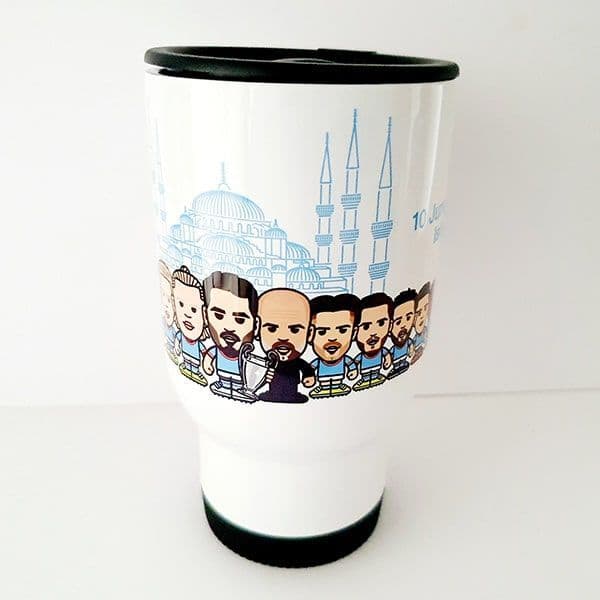 Istanbul Skyline Champions Thermal Travel Mug