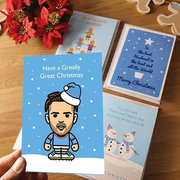 Jack Grealish Christmas Card