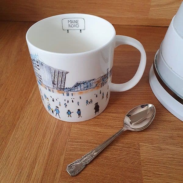Large Bone China Maine Road Mug