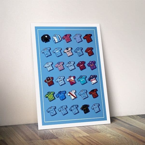 Legendary 30 Kits Print Blue Background
