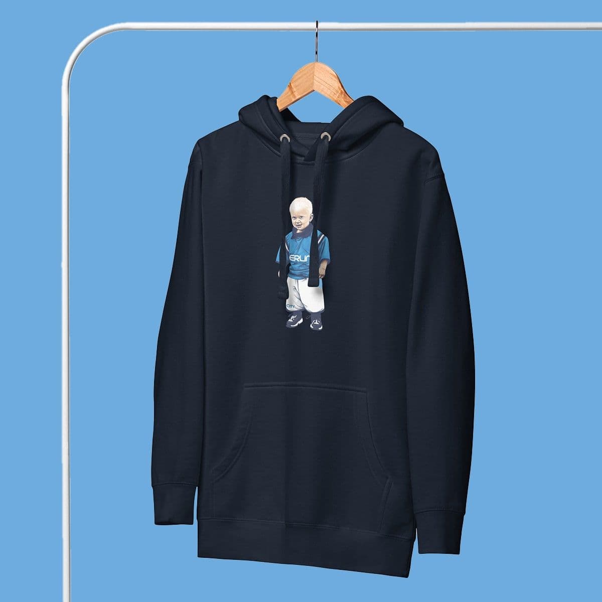 Little City Navy Hoodie