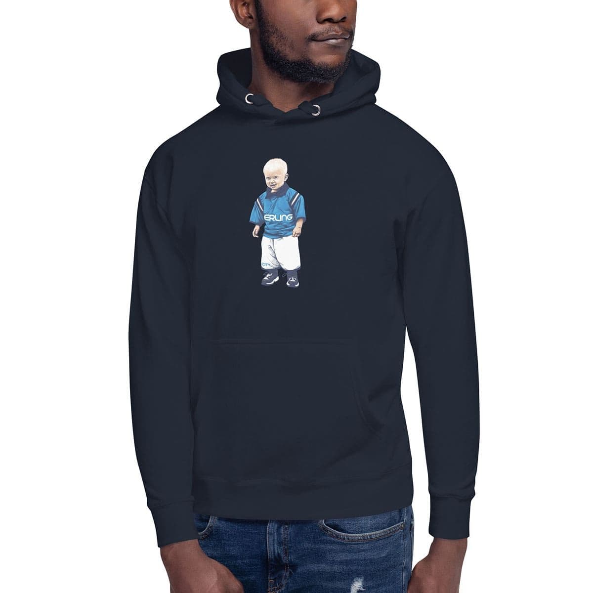 Little City Navy Hoodie