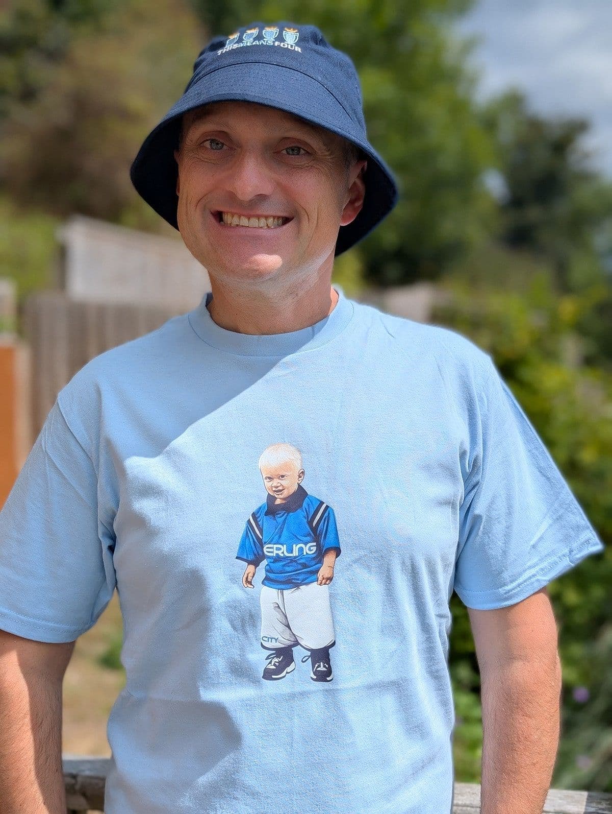 Little City Sky Blue T-shirt