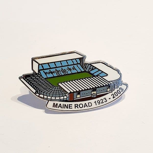 Maine Road Pin Badge