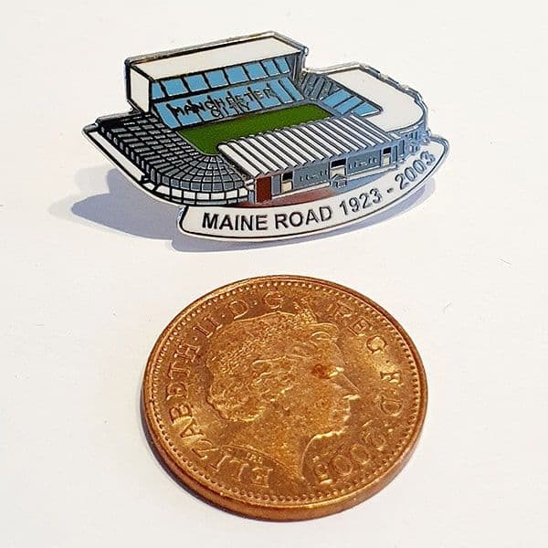 Maine Road Pin Badge