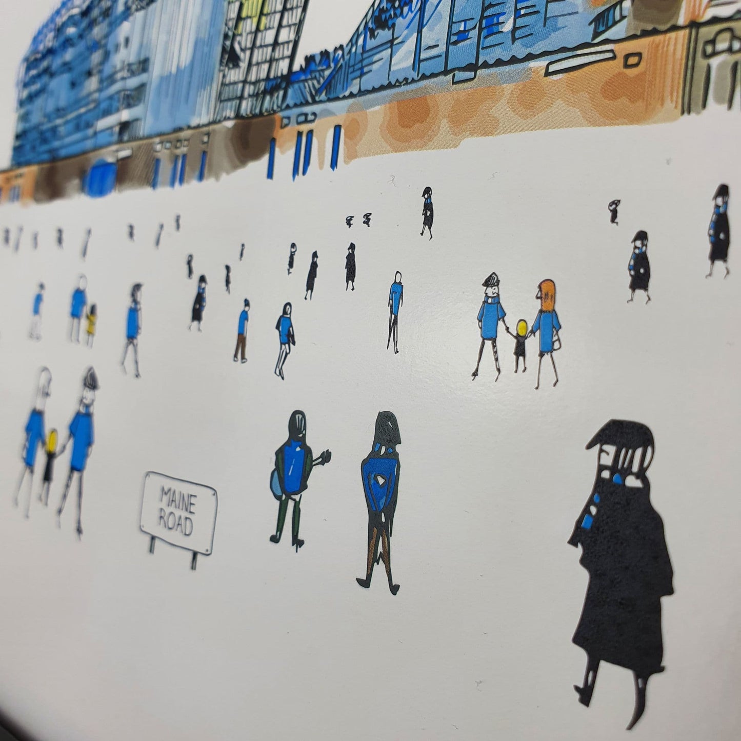Maine Road Print