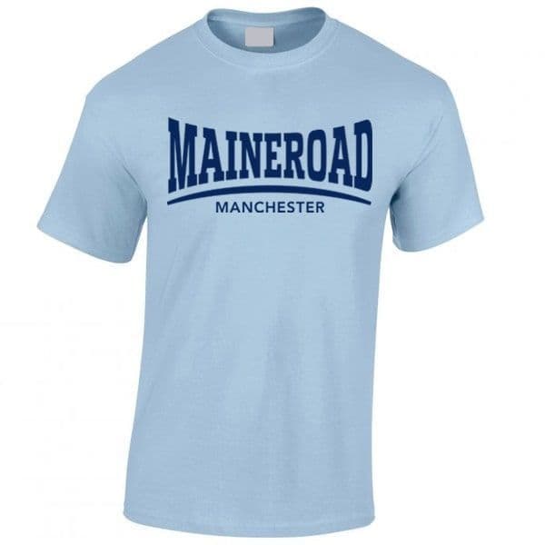 Maine Road Sky Blue T-shirt