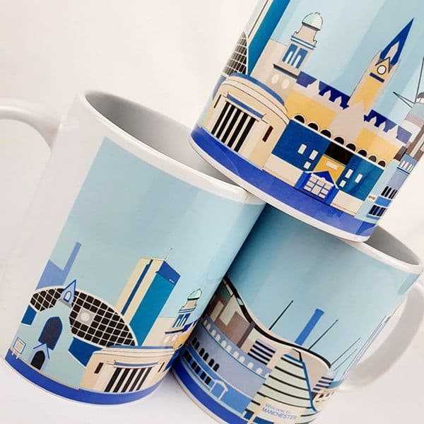 Manchester Skyline Mug