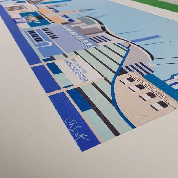 Manchester Skyline Print