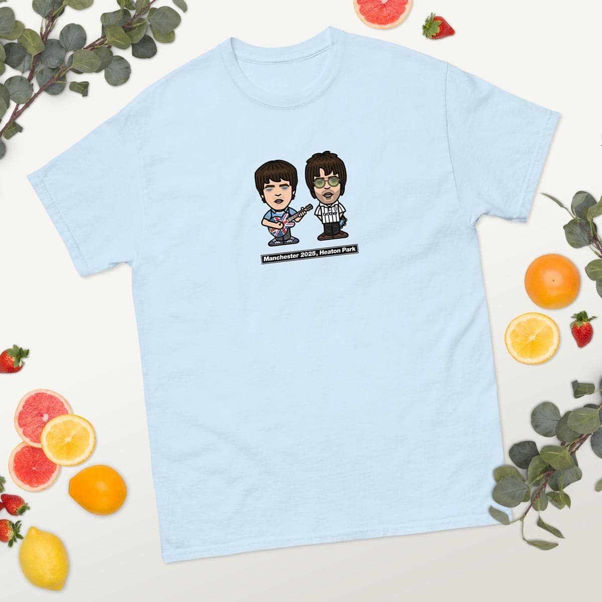Noel and Liam Sky Blue T-shirt