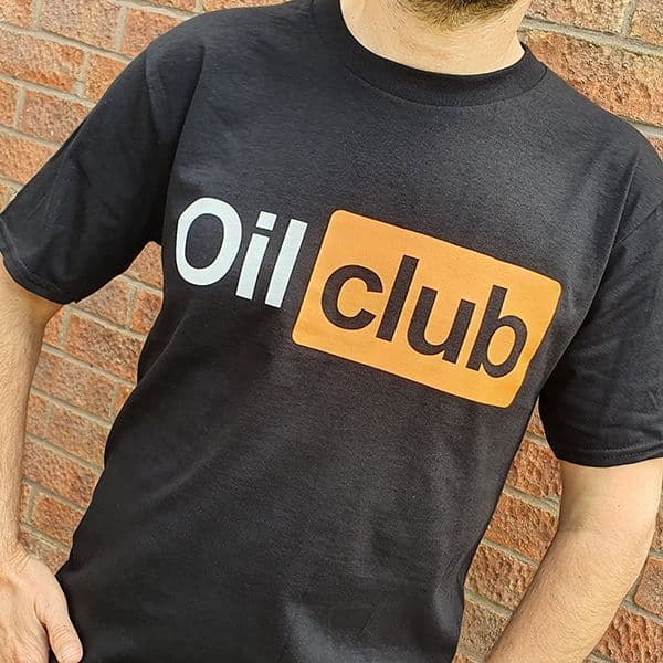 Oil Club Black T-shirt