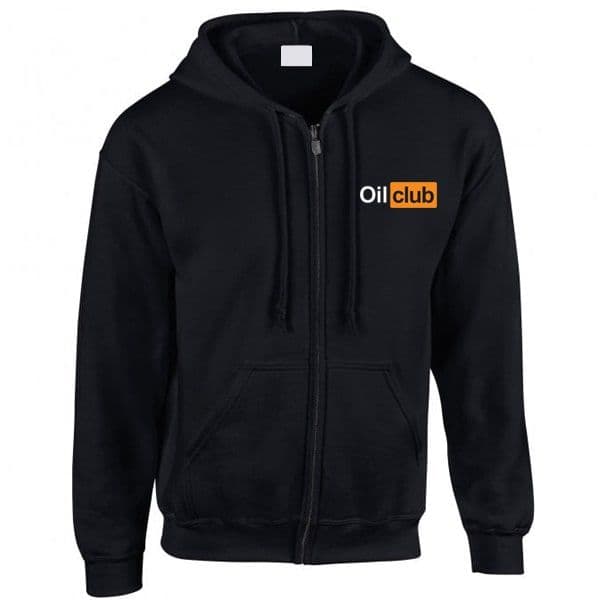 Oil Club Zip Hoodie