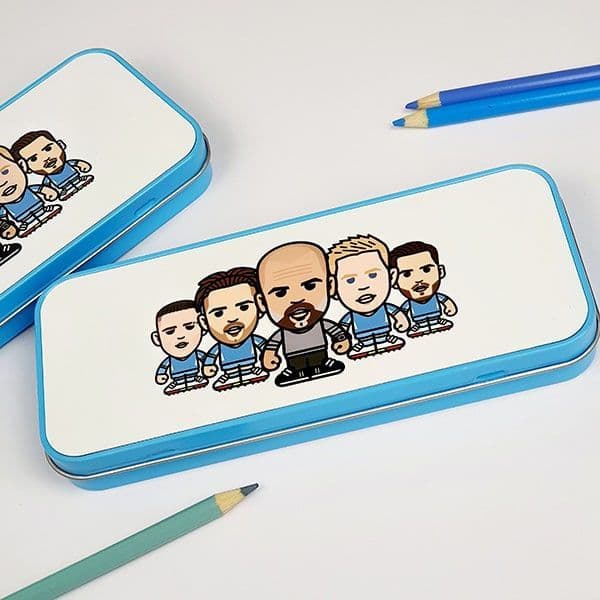 Personalised Pep & City Team Pencil Case