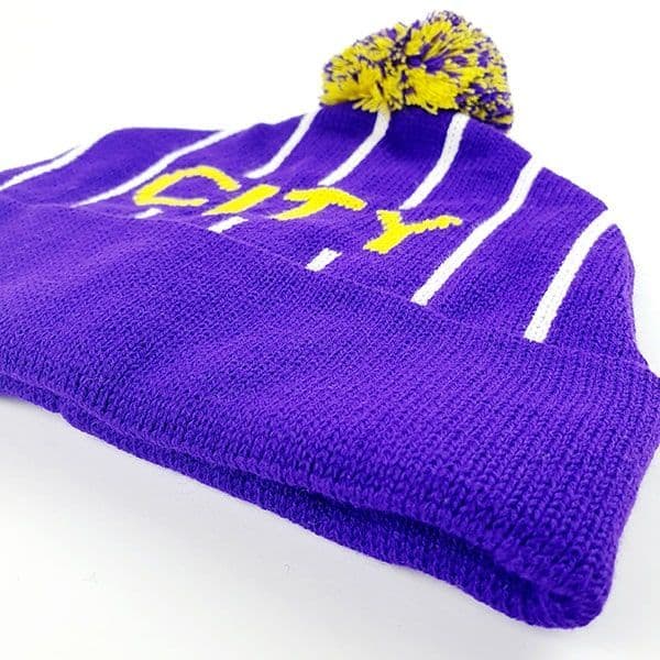 Purple 92 Bobble Hat