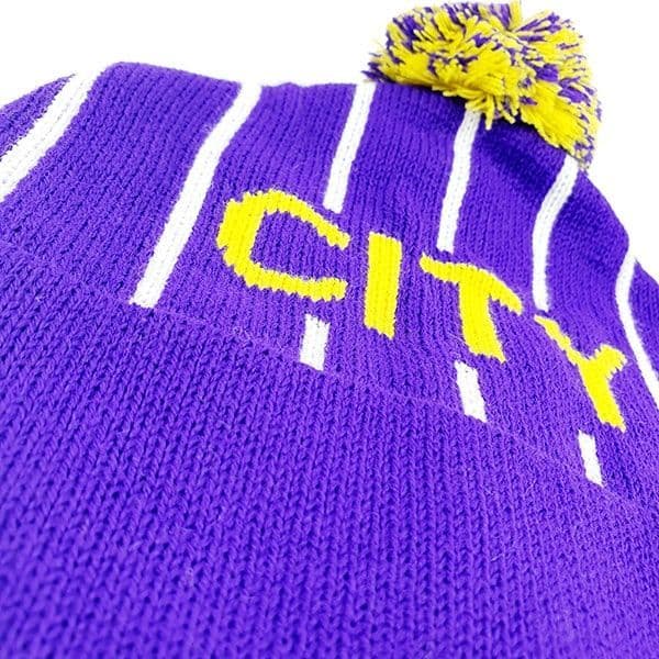 Purple 92 Bobble Hat