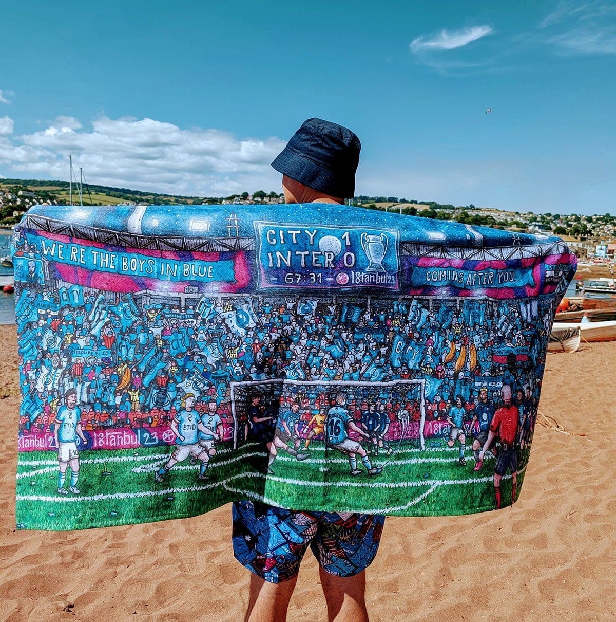 Rodri Istanbul Goal Towel