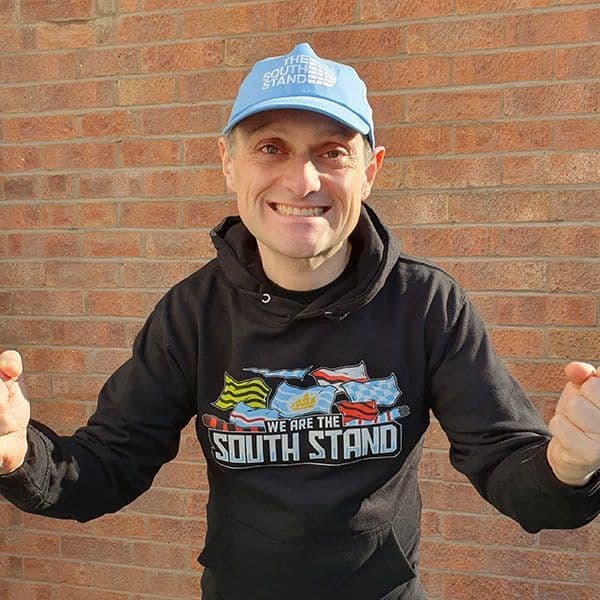 South Stand Flag Black Hoodie