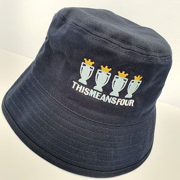 This Means Four Navy Bucket Hat