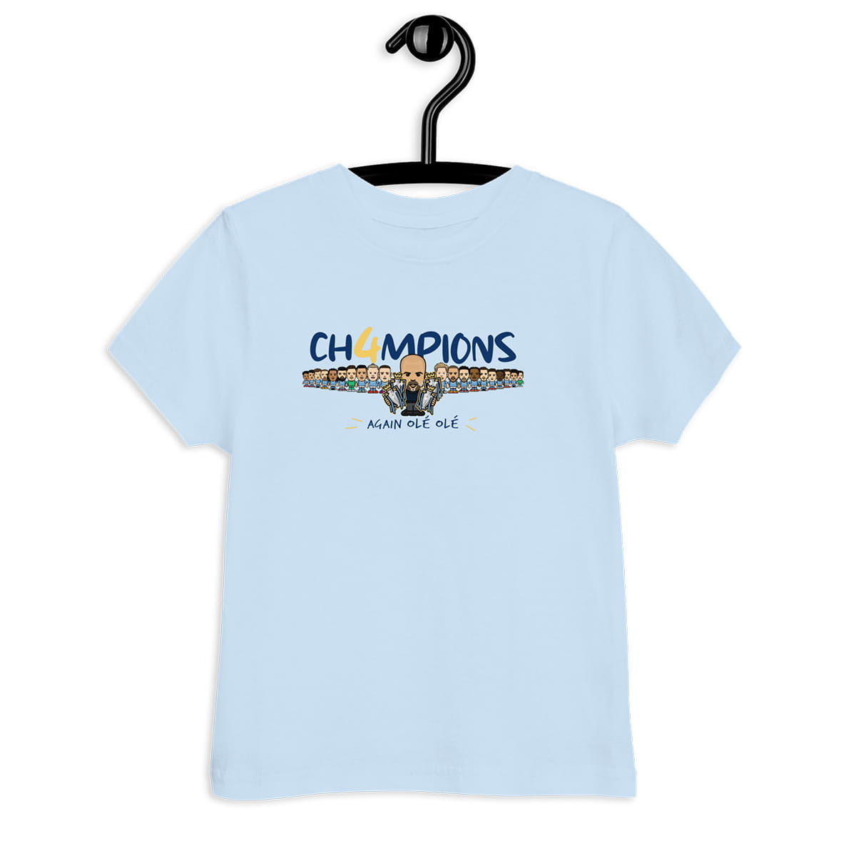 Children's Champions Sky Blue T-shirt