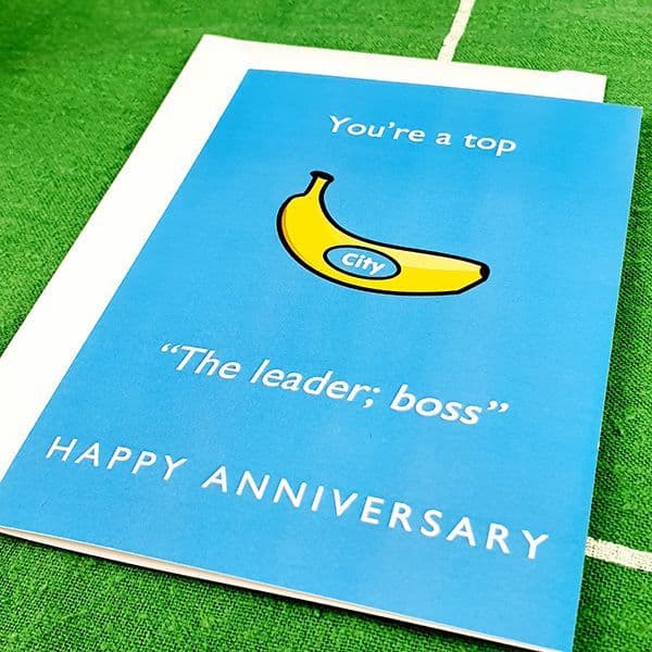 Top Banana Anniversary Card