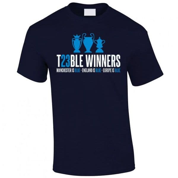 Treble T-shirt Navy