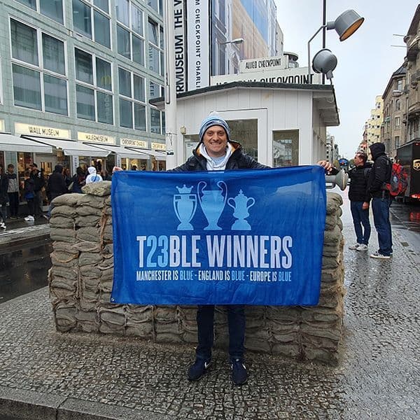 Treble Winners Flag