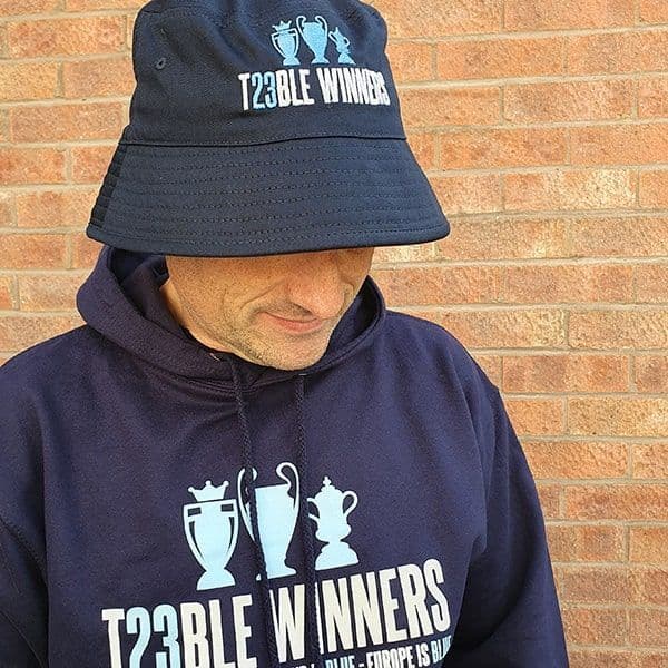 Treble Winners Navy Bucket Hat