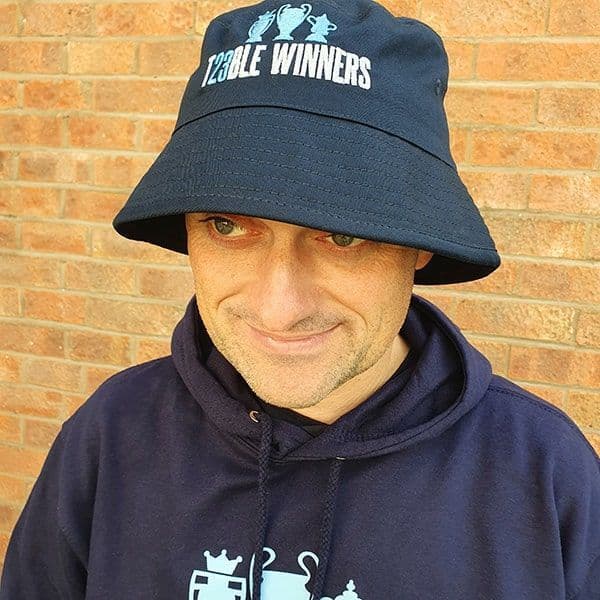 Treble Winners Navy Bucket Hat