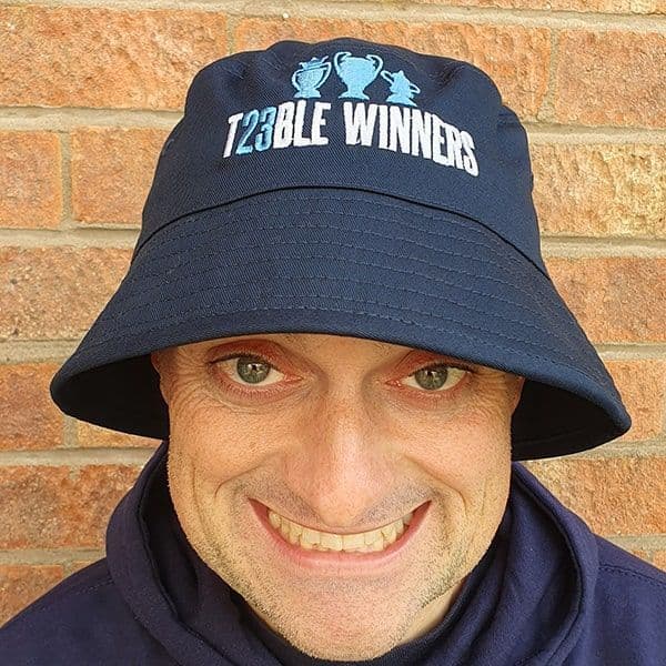 Treble Winners Navy Bucket Hat