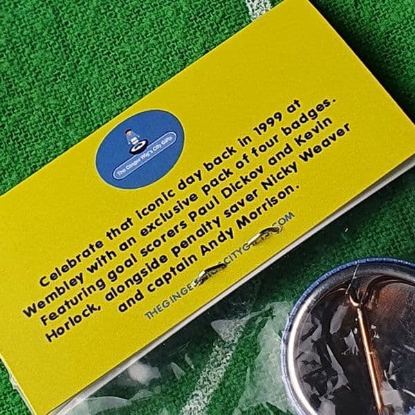 Wembley 99 Badge Pack