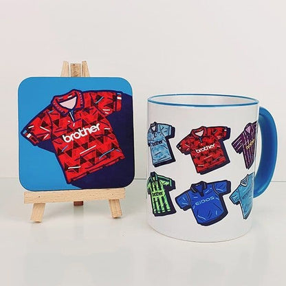 1990 Away Kit Coaster