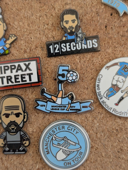 50th Year League Cup Anniversary Limited Edition Pin Badge