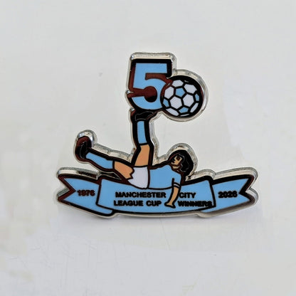50th Year League Cup Anniversary Limited Edition Pin Badge