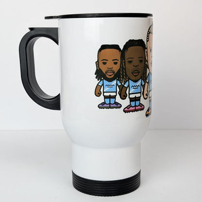 City Attack With Haaland Thermal Travel Mug