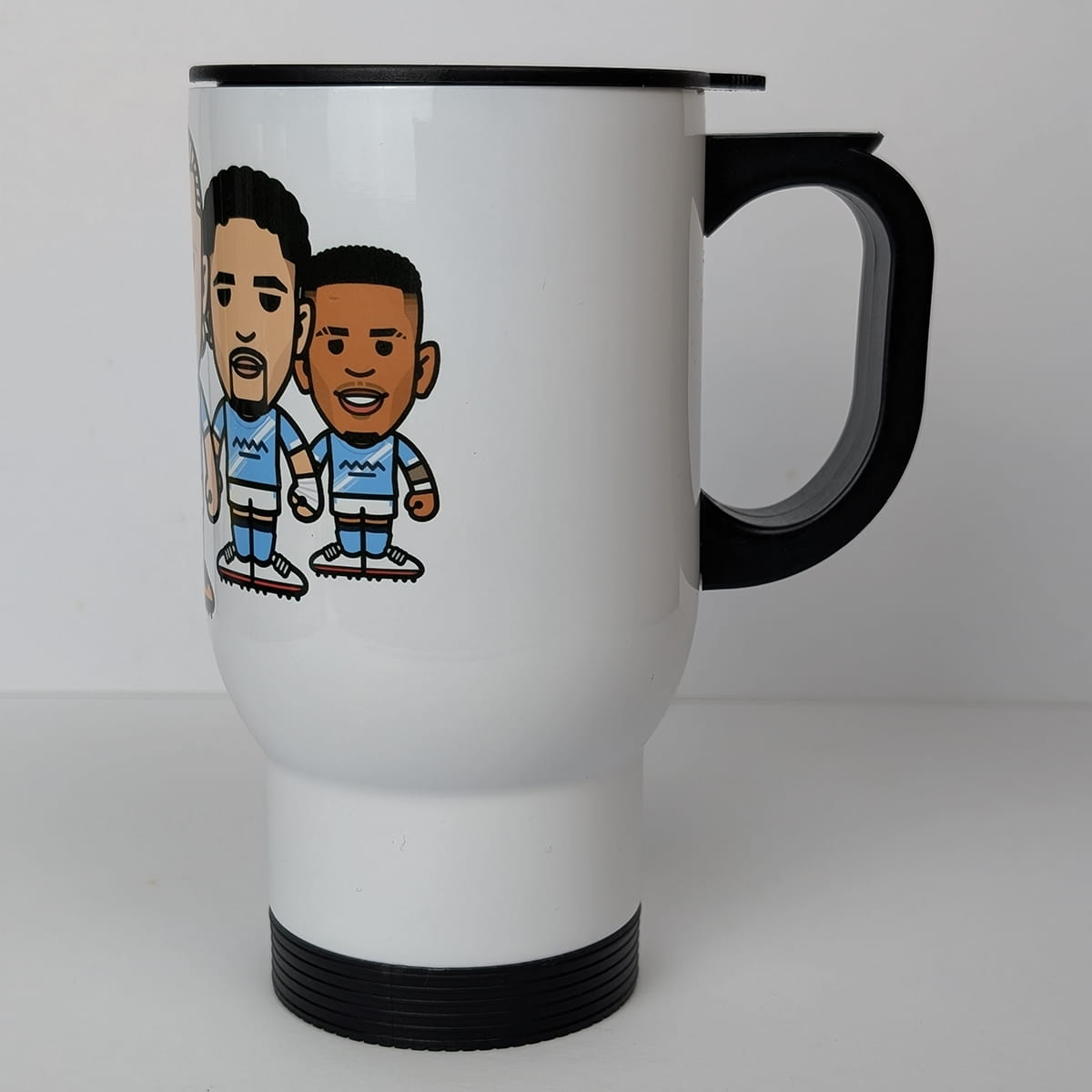 City Attack With Haaland Thermal Travel Mug