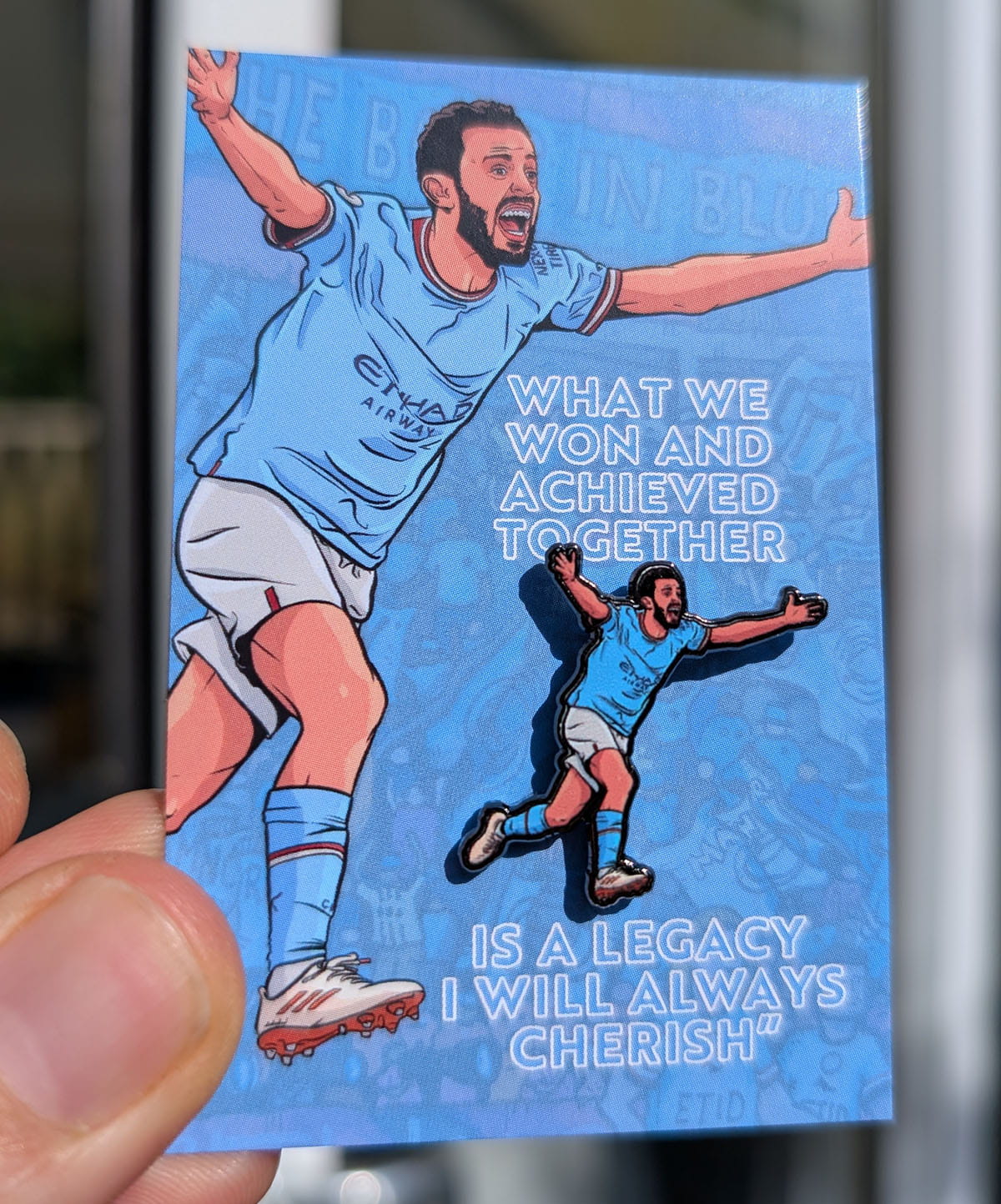 Bernardo Special Edition Pin Badge