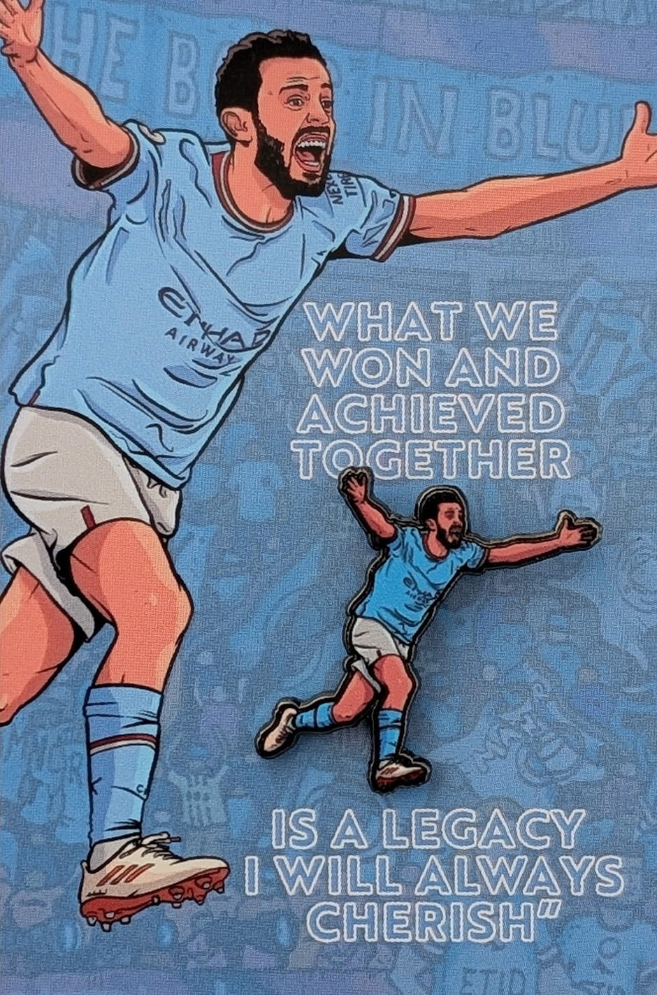 Bernardo Special Edition Pin Badge