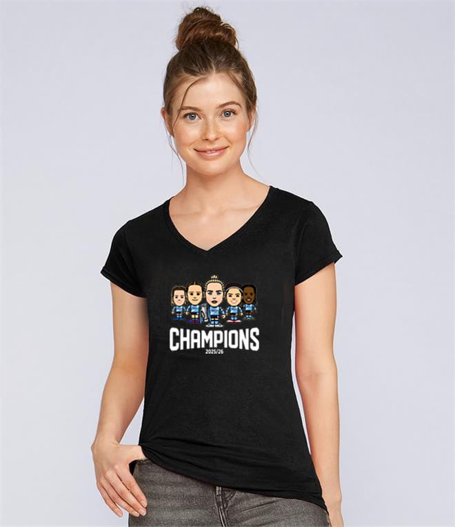 Women's Team Champions 2026 Ladies T-shirt