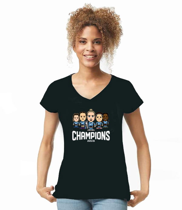 Women's Team Champions 2026 Ladies T-shirt