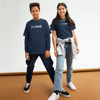 Children's Foden Celebration Navy T-shirt