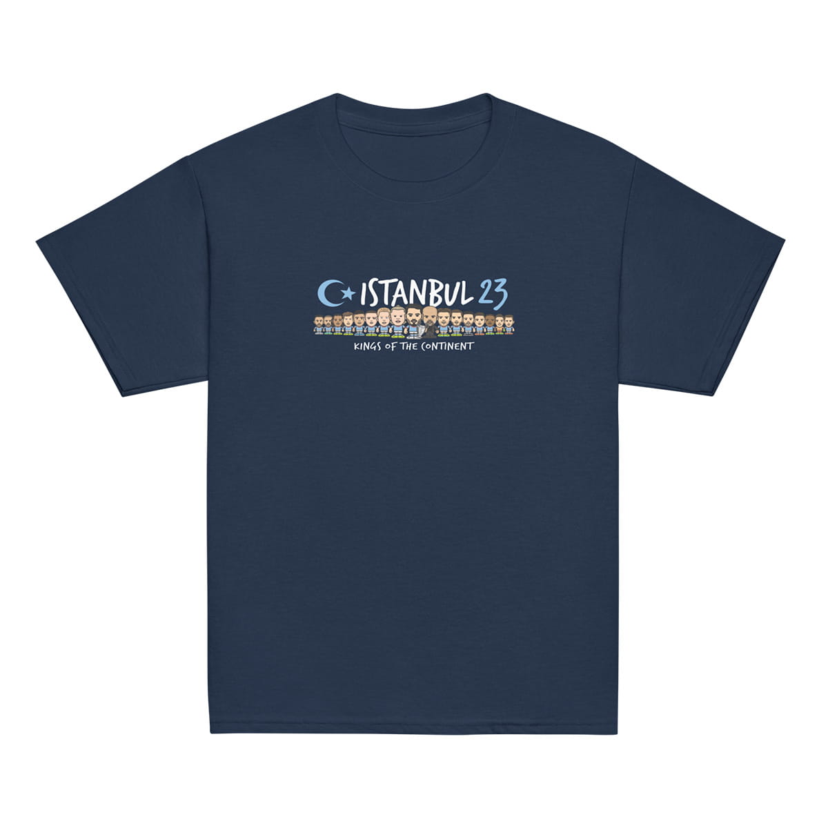 Children's Istanbul Champions 23 Navy T-shirt