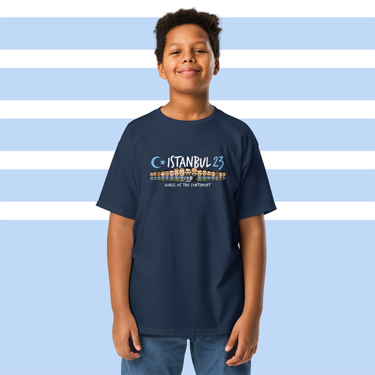 Children's Istanbul Champions 23 Navy T-shirt