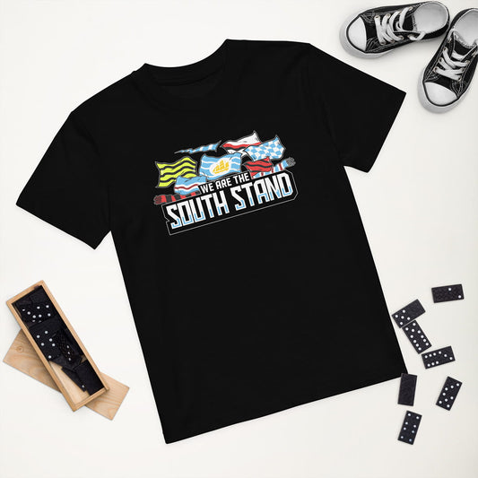 Children's South Stand Flag Black T-shirt