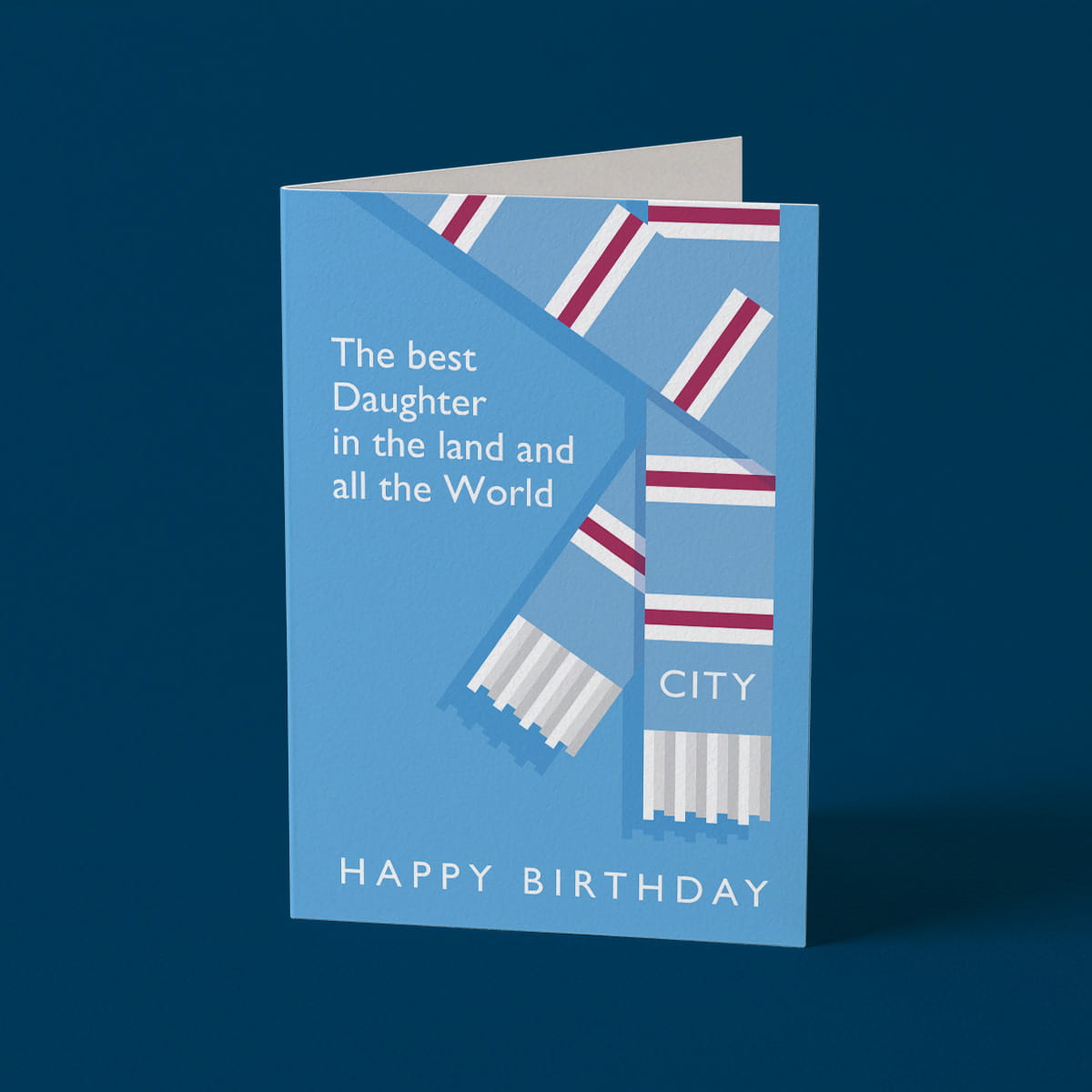 Best Daughter in the Land City Birthday Card