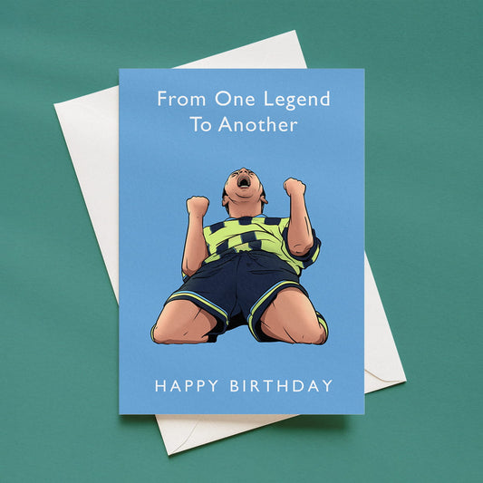 Dickov Legend Birthday Card